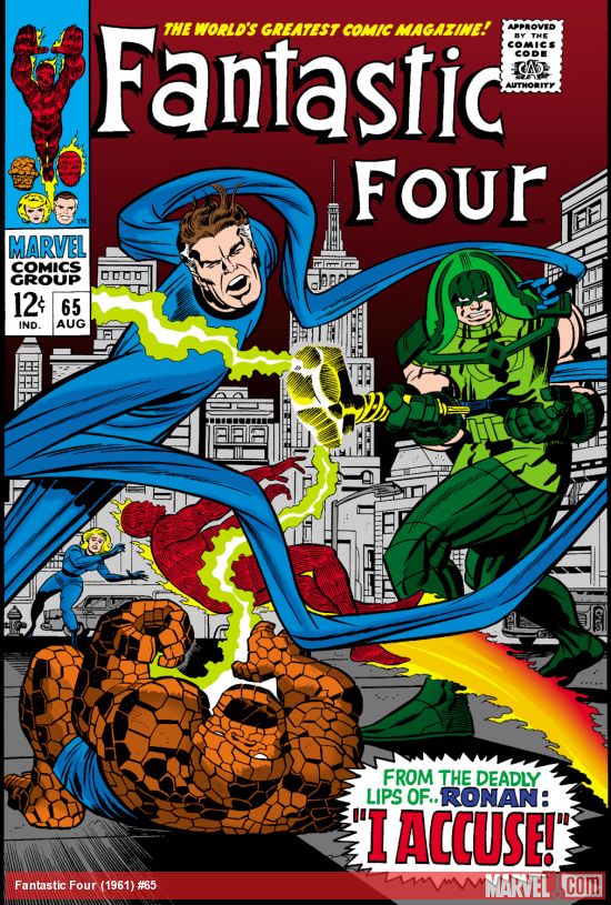 Fantastic Four #65 cover