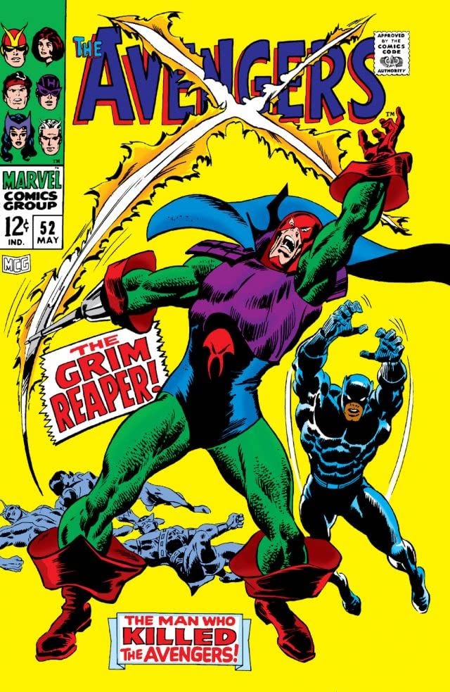 The Avengers #52 cover