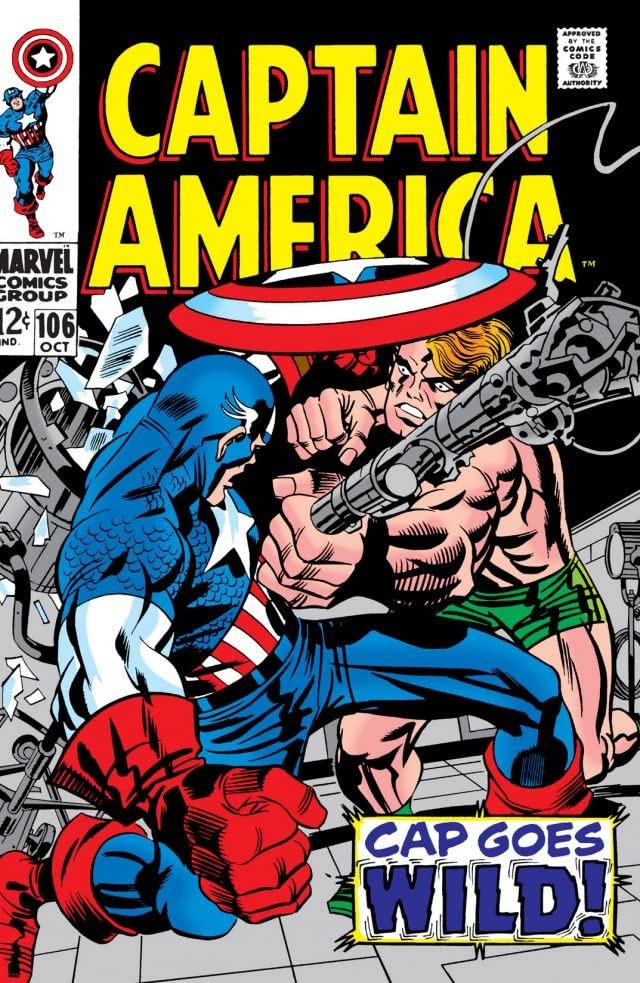 Captain America #106 cover