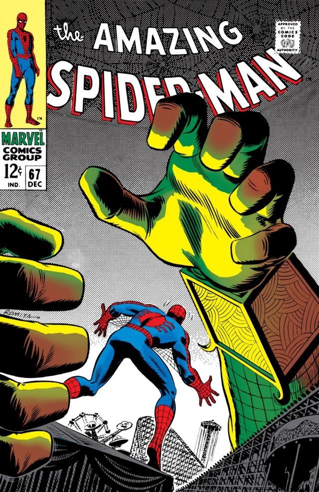 The Amazing Spider-Man #67 cover