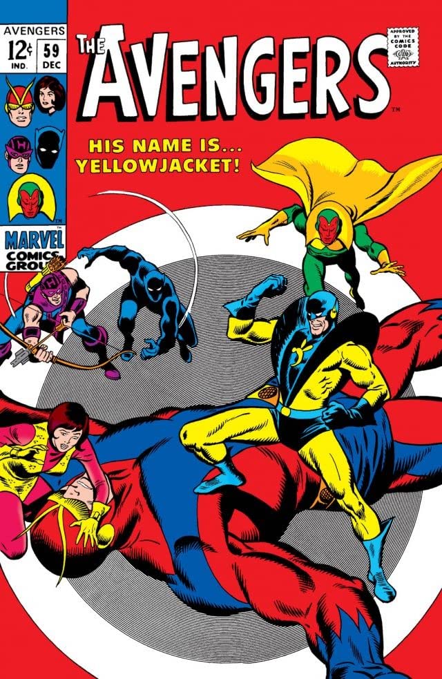 The Avengers #59 cover