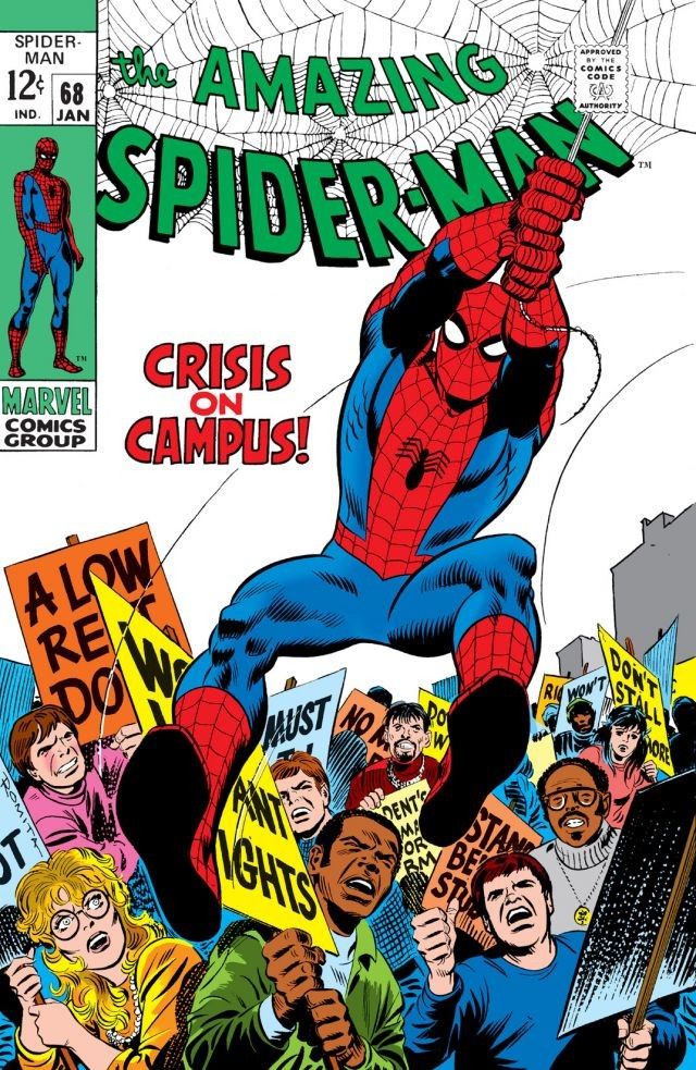 The Amazing Spider-Man #68 cover