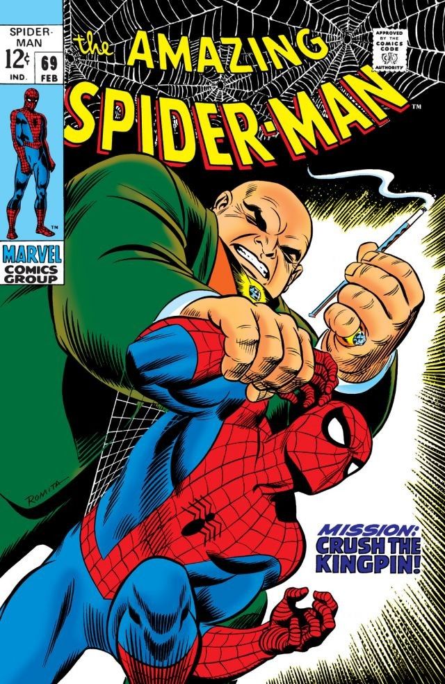 The Amazing Spider-Man #69 cover