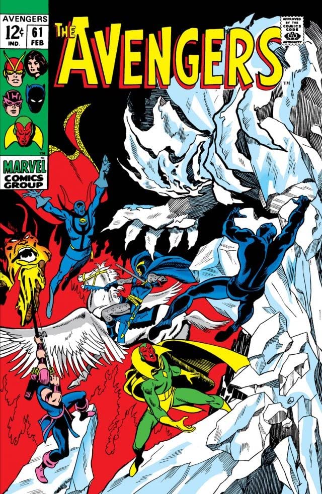 The Avengers #61 cover