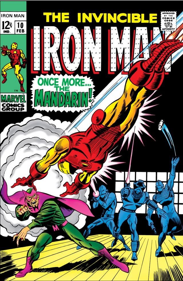 Iron Man #10 cover