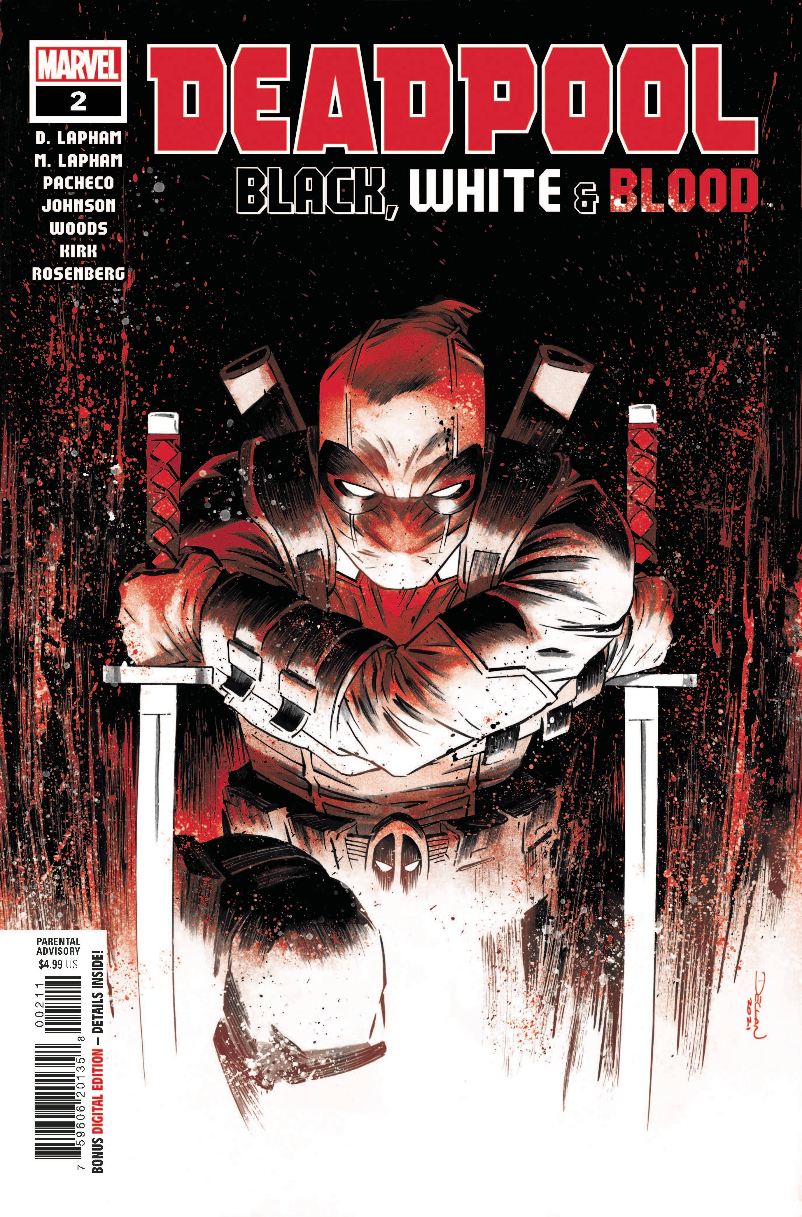 Deadpool: Black, White & Blood #2
