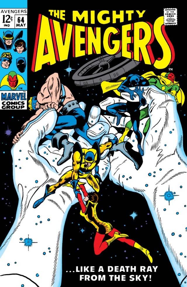 The Avengers #64 cover