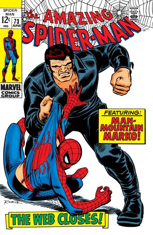 The Amazing Spider-Man #73 cover