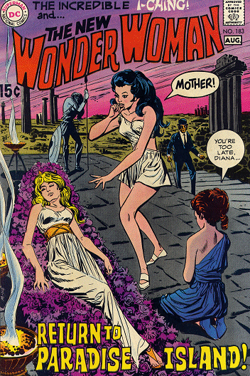 Wonder Woman #183 cover