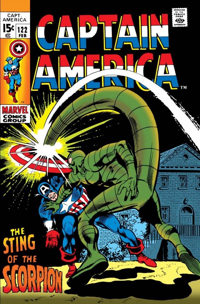 Captain America #122 cover