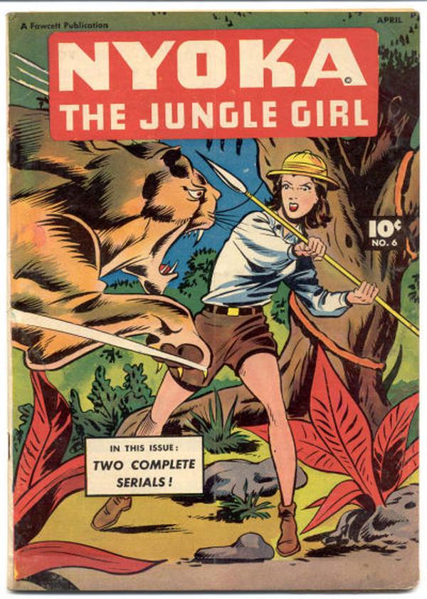 Nyoka the Jungle Girl #6
