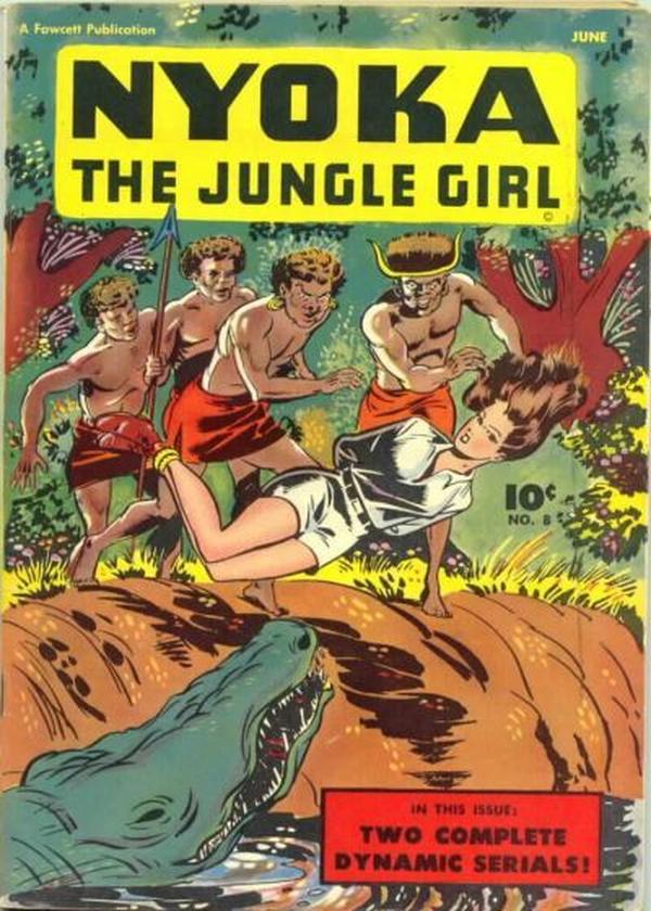 Nyoka the Jungle Girl #8