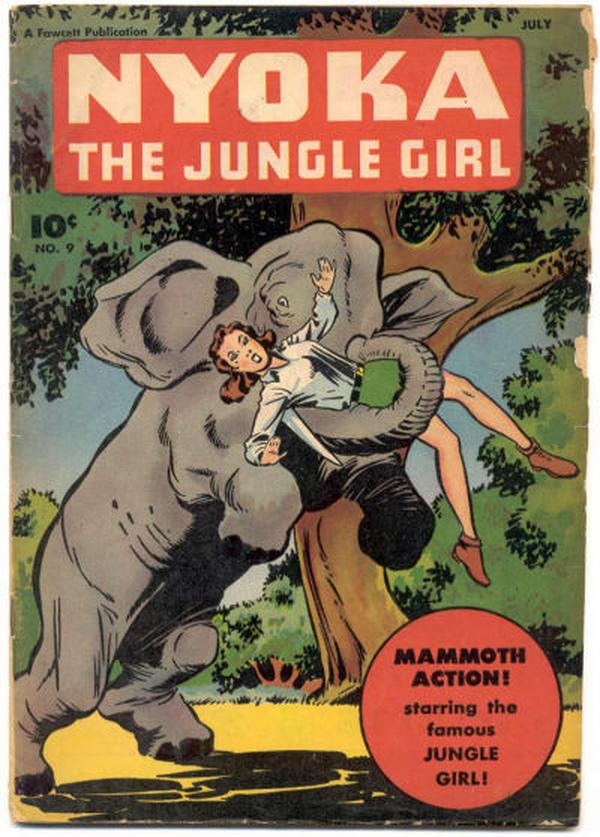 Nyoka the Jungle Girl #9