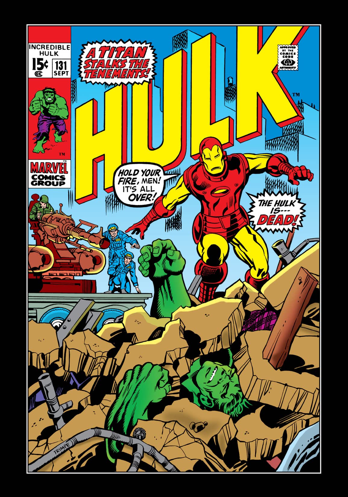 The Incredible Hulk #131 cover