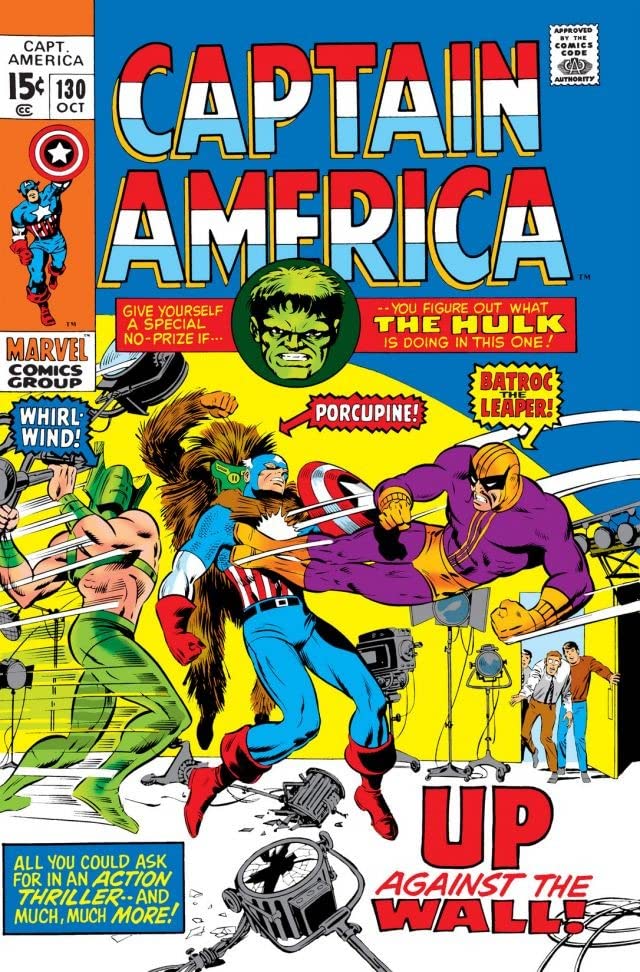 Captain America #130 cover