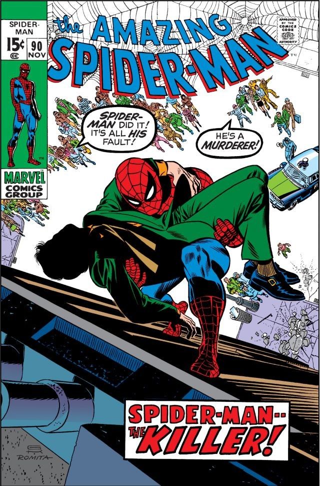 The Amazing Spider-Man #90 cover