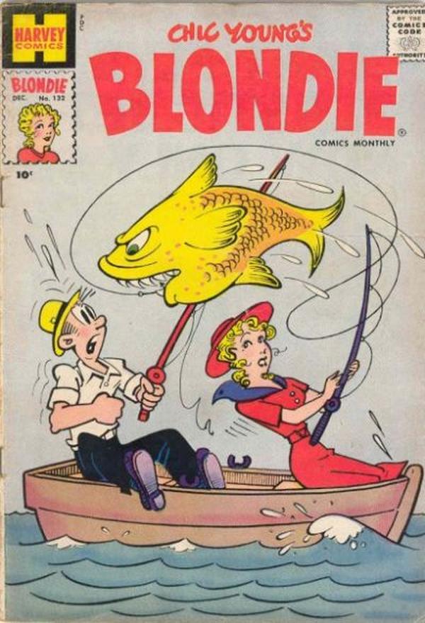 Blondie Comics Monthly #132