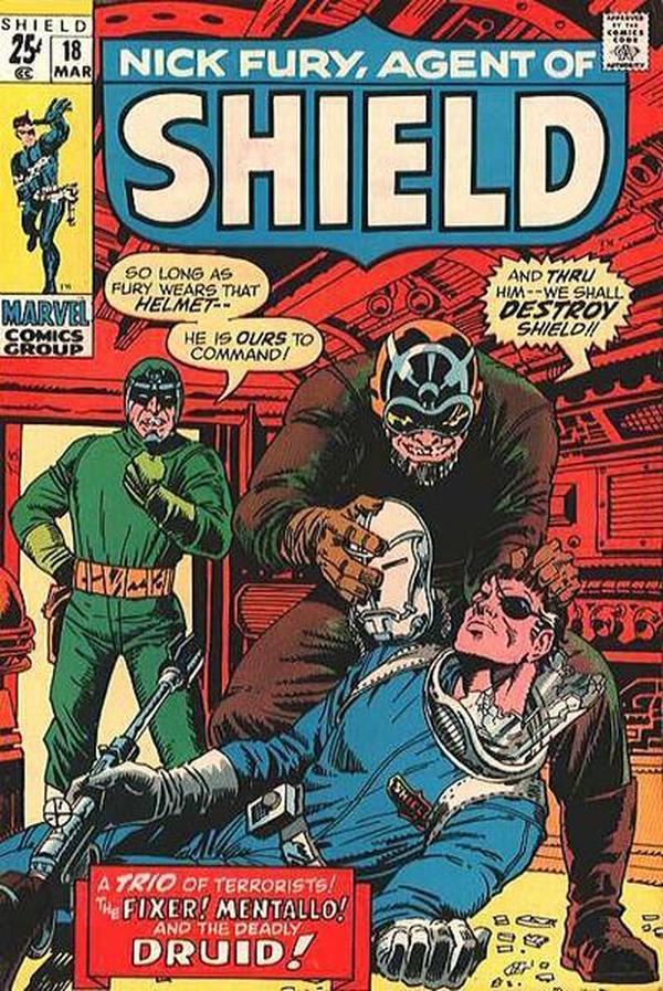 Nick Fury, Agent of SHIELD #18 cover