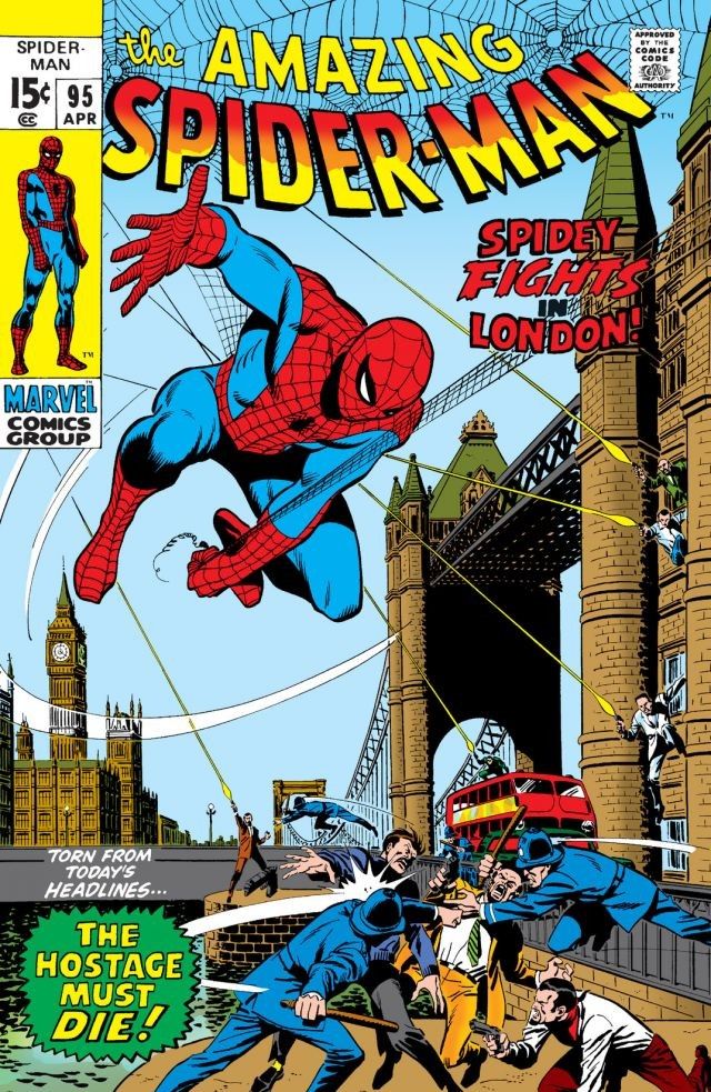 The Amazing Spider-Man #95 cover