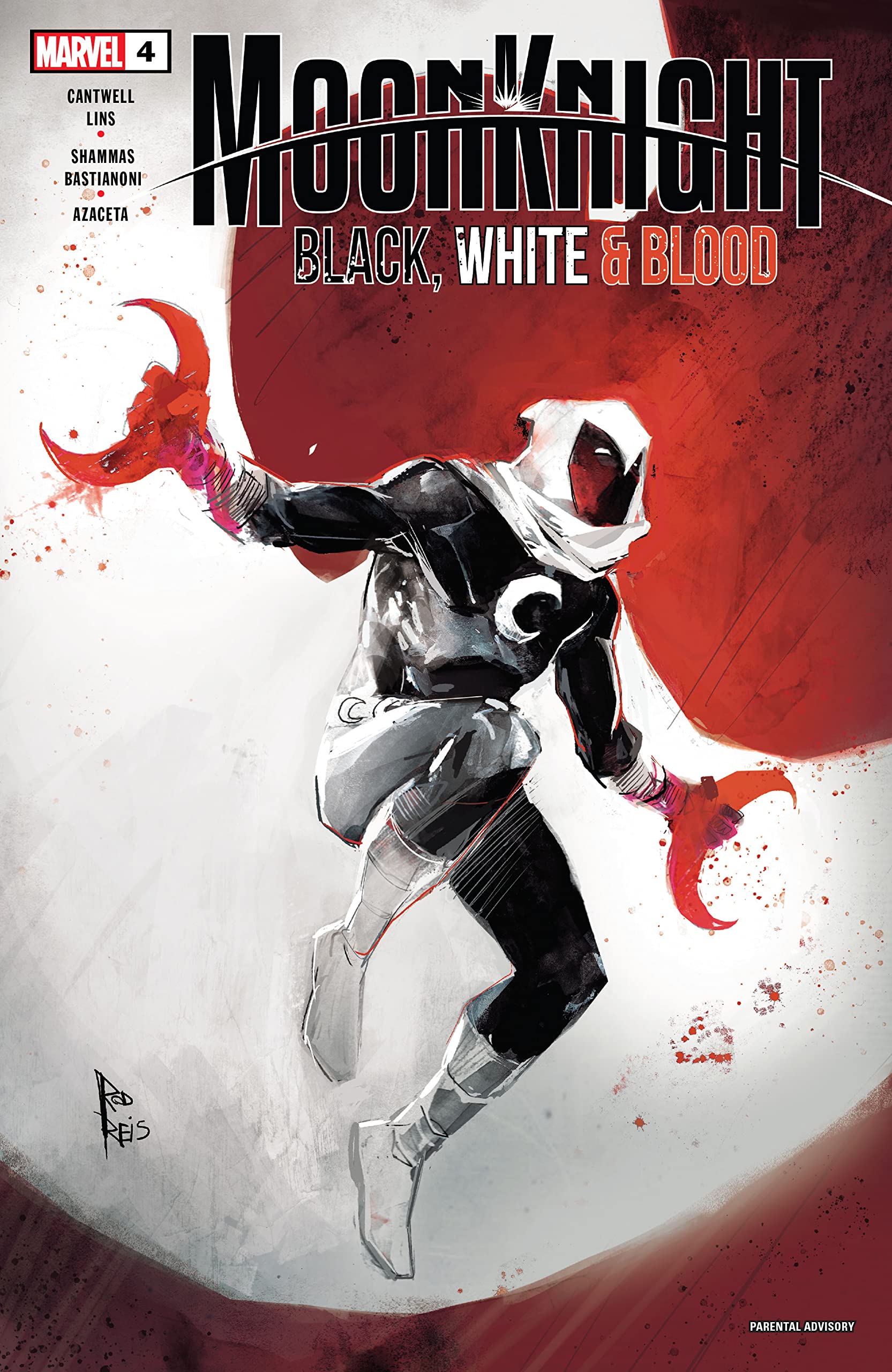 Moon Knight: Black, White & Blood #4