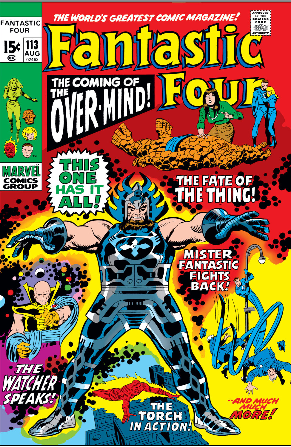 Fantastic Four #113 cover