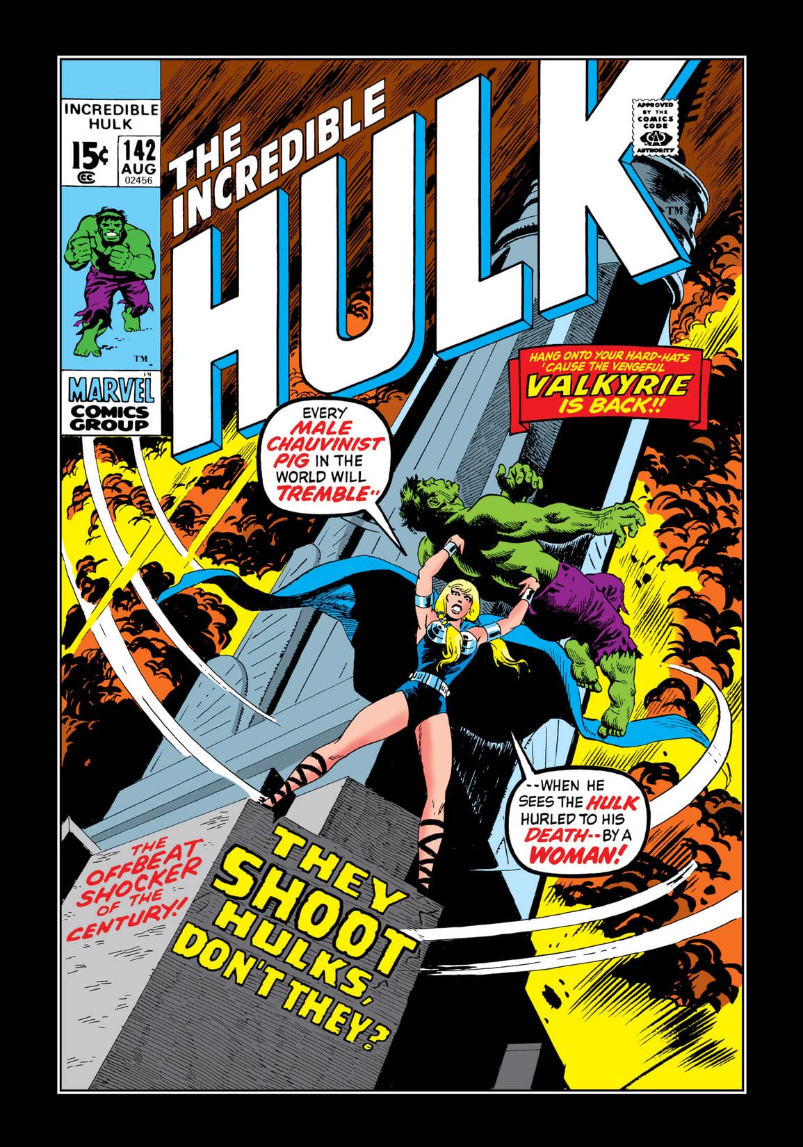The Incredible Hulk #142 cover