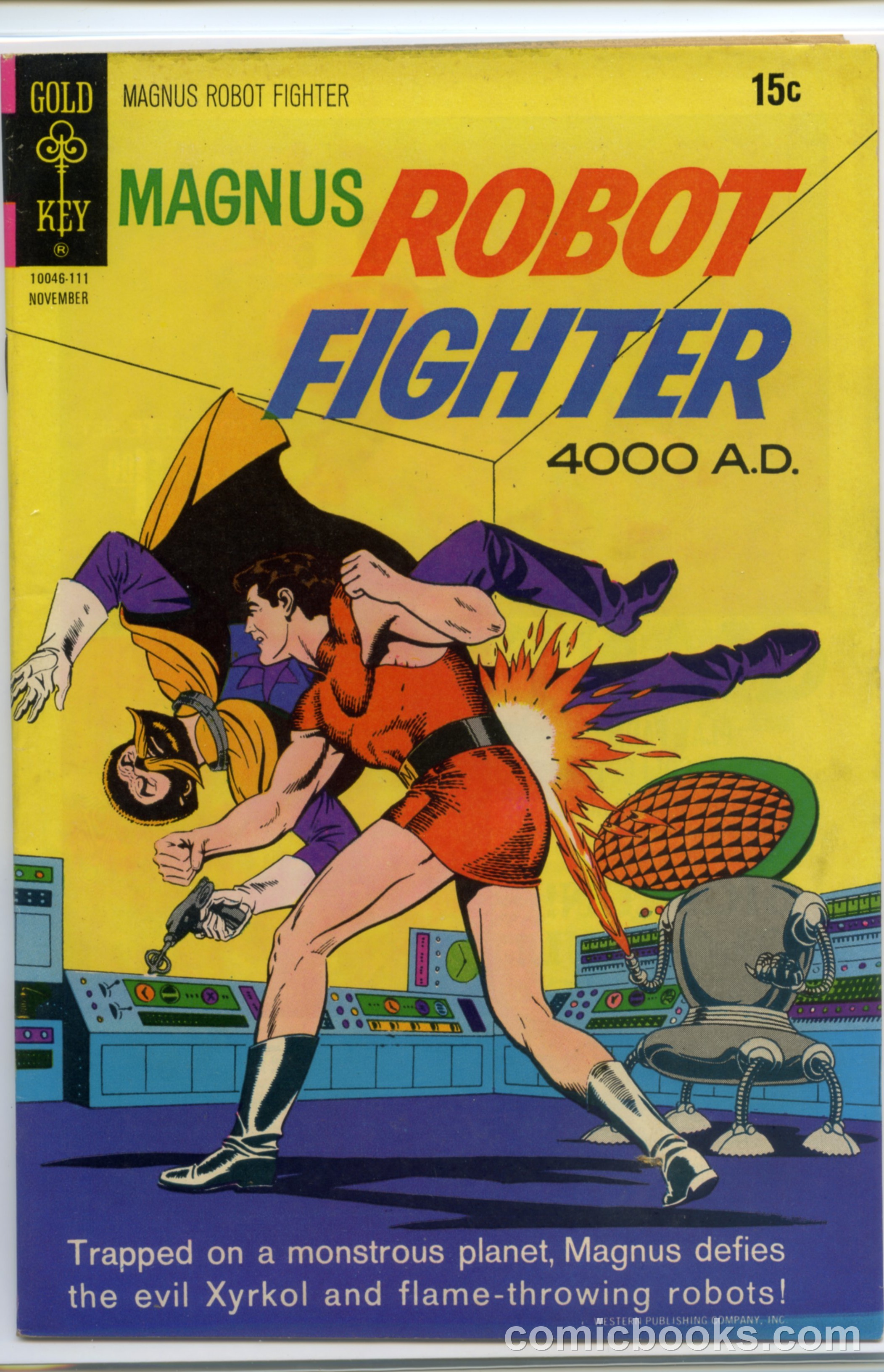 Magnus, Robot Fighter #29 cover