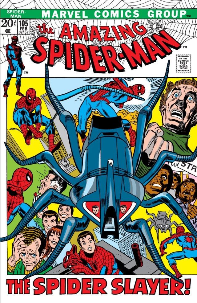 The Amazing Spider-Man #105 cover