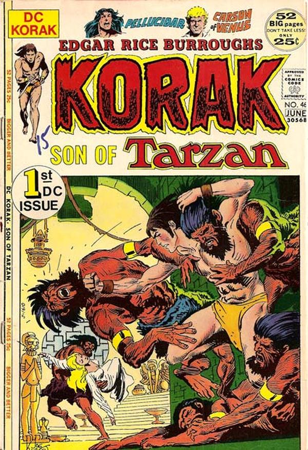 Korak, Son of Tarzan #46 cover