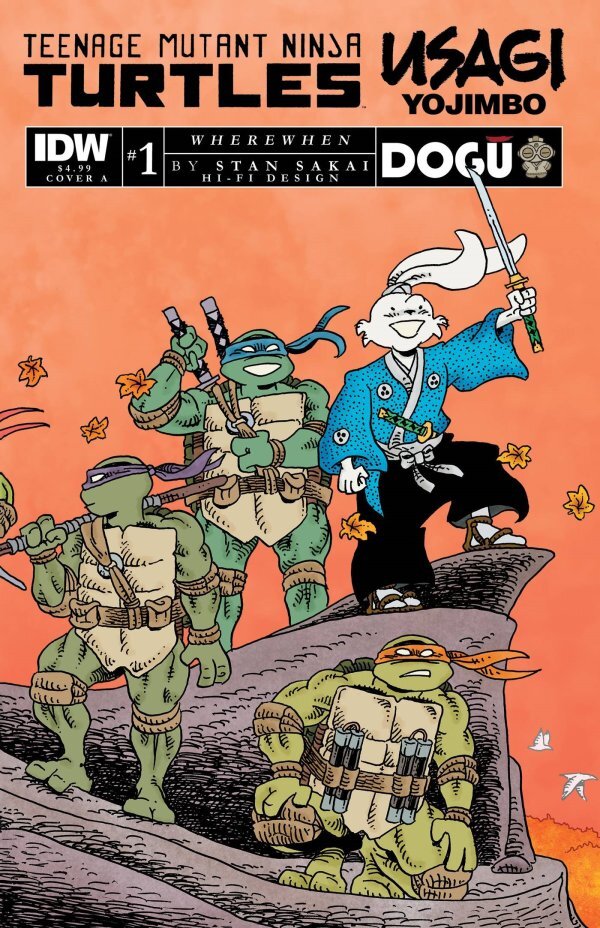 Teenage Mutant Ninja Turtles / Usagi Yojimbo: Wherewhen #1