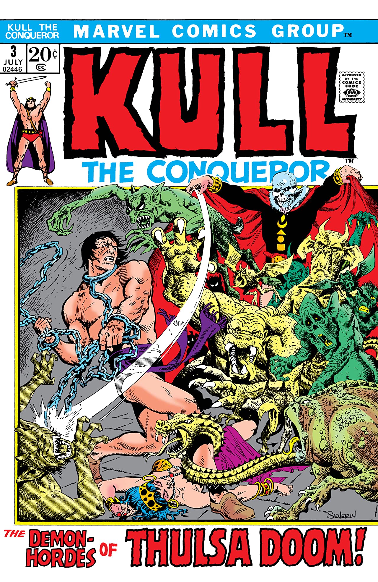 Kull, the Conqueror #3