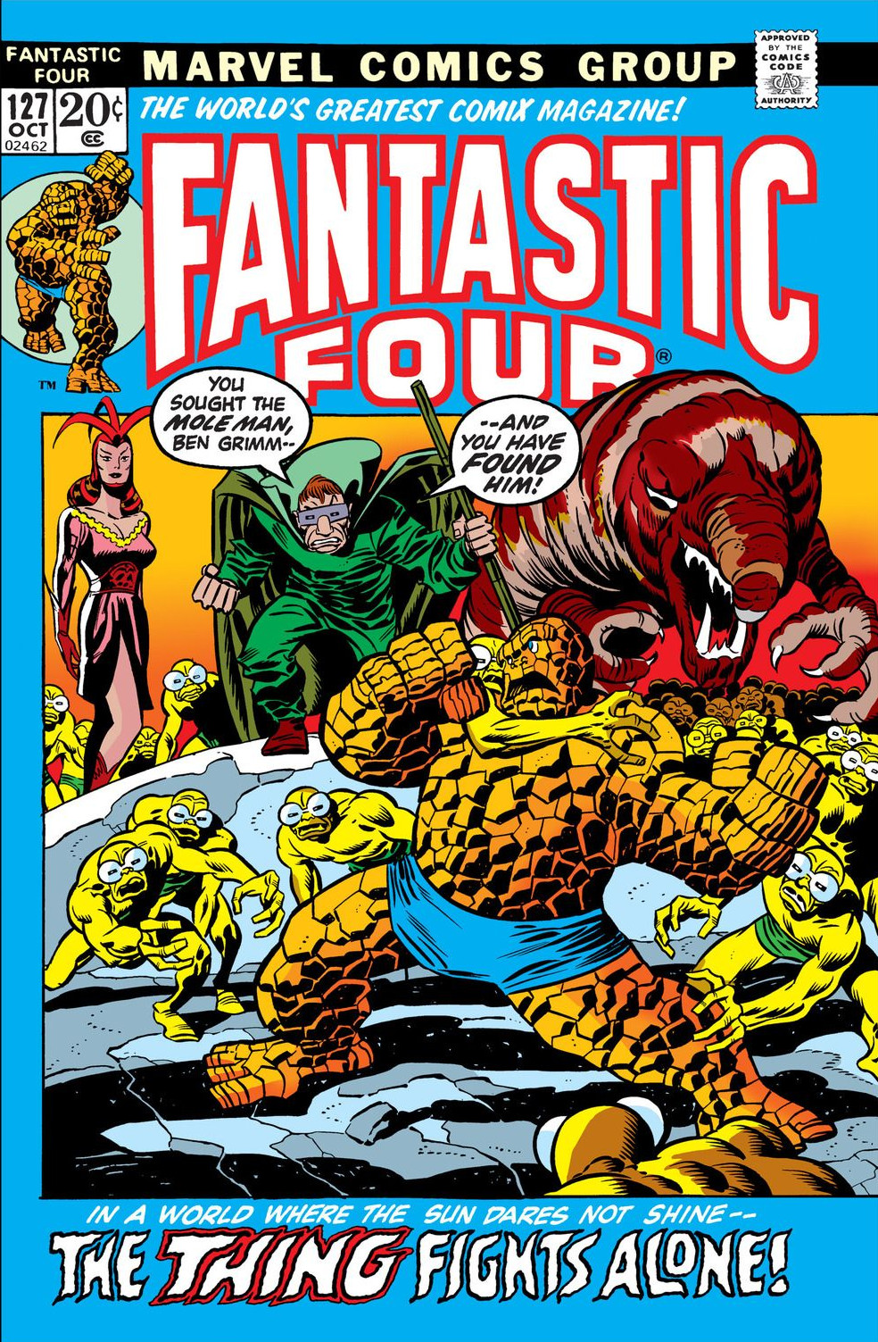 Fantastic Four #127 cover