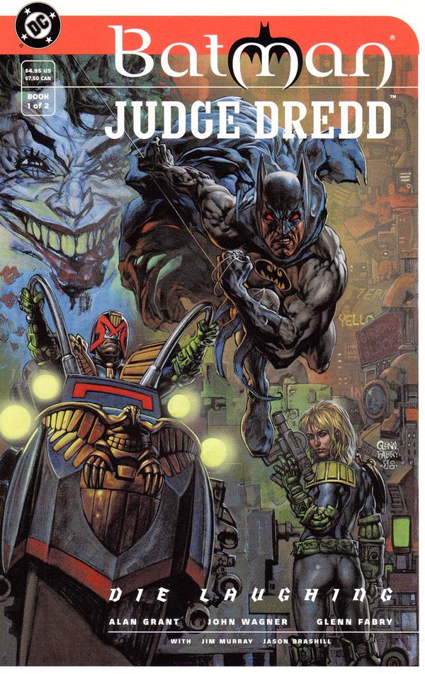 Batman / Judge Dredd: Die Laughing #1