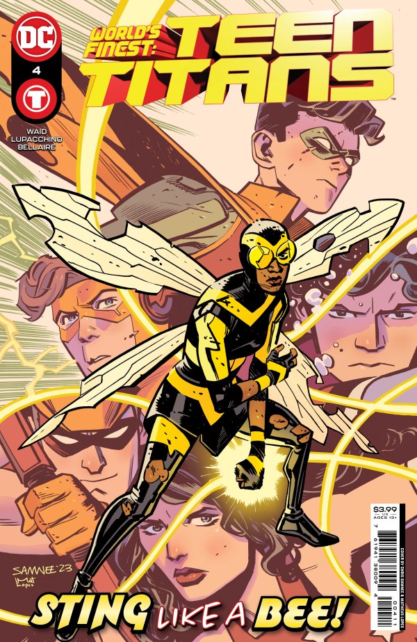 World's Finest: Teen Titans #4 cover