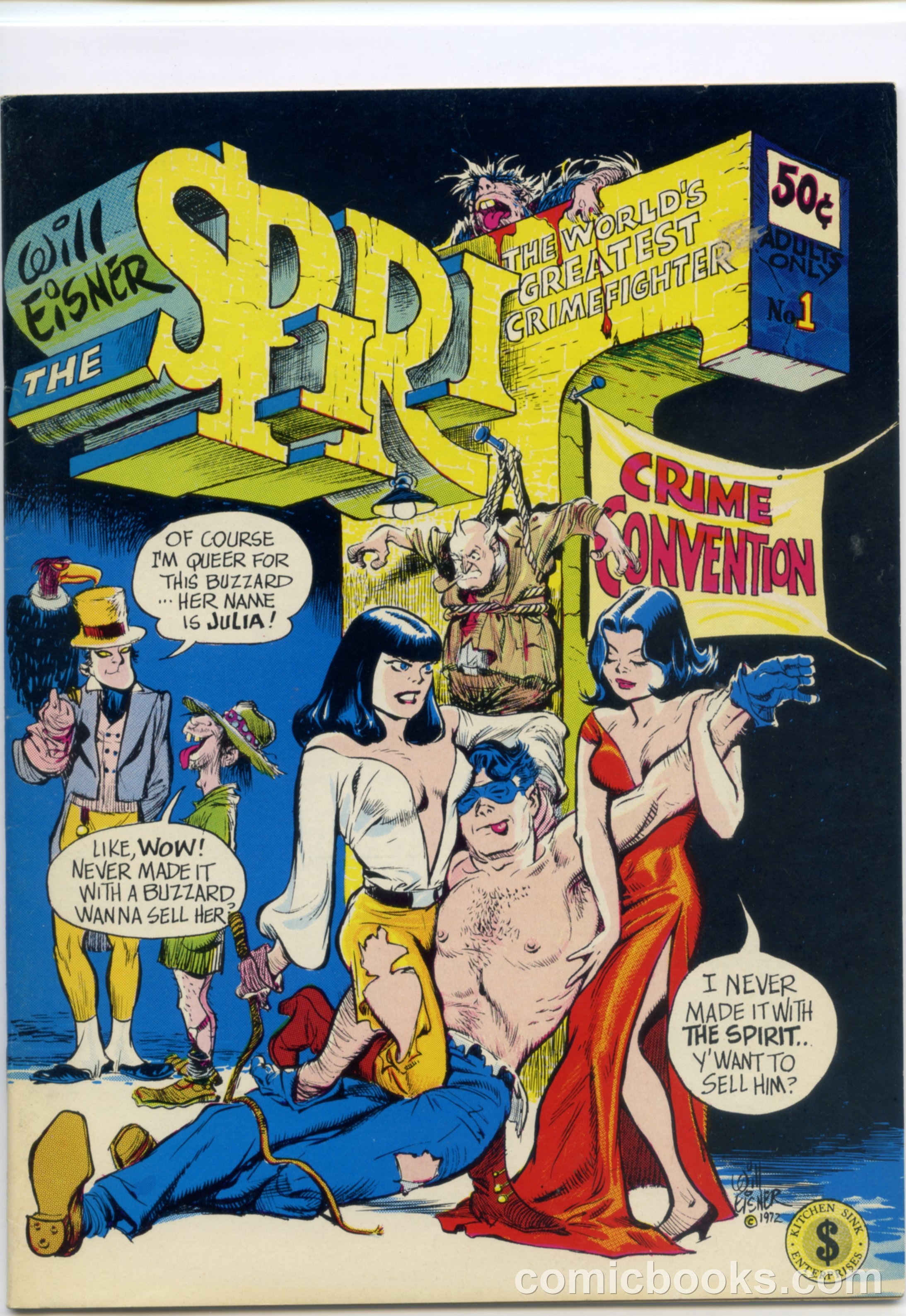 The Spirit #1 cover
