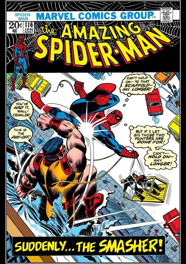 The Amazing Spider-Man #116 cover