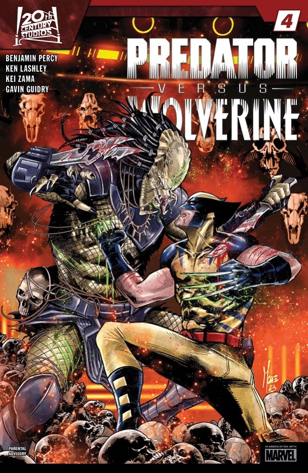 Predator vs. Wolverine #4
