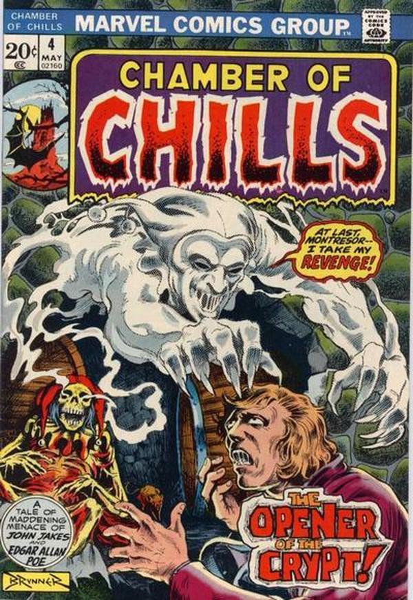 Chamber of Chills #4 cover