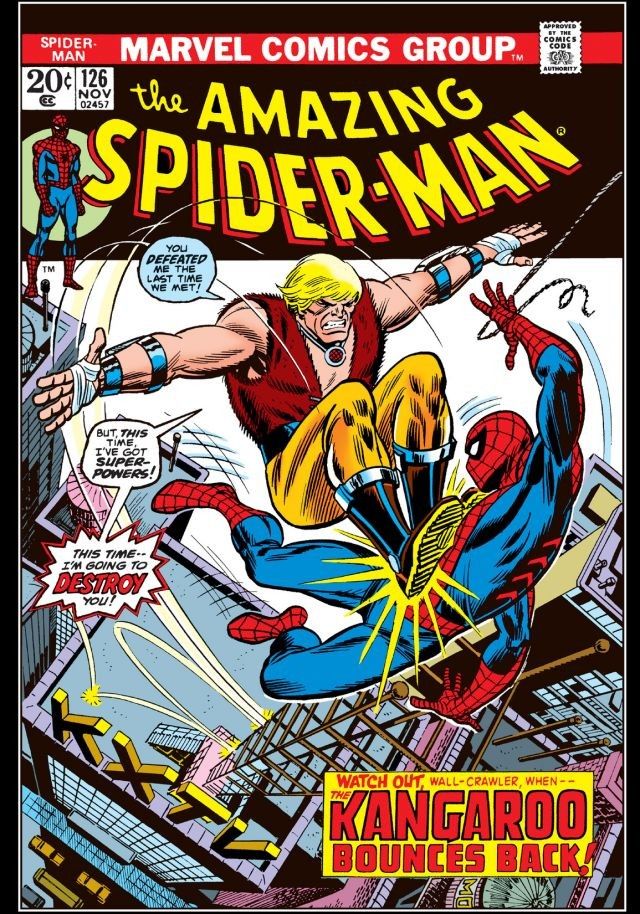 The Amazing Spider-Man #126 cover
