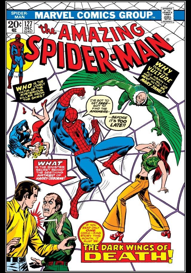 The Amazing Spider-Man #127 cover