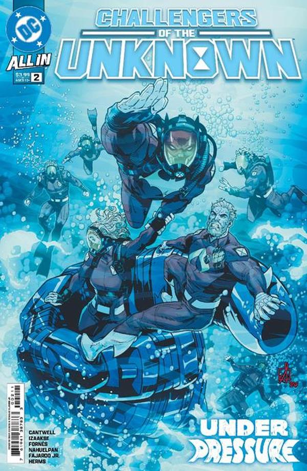 Challengers of the Unknown #2 cover