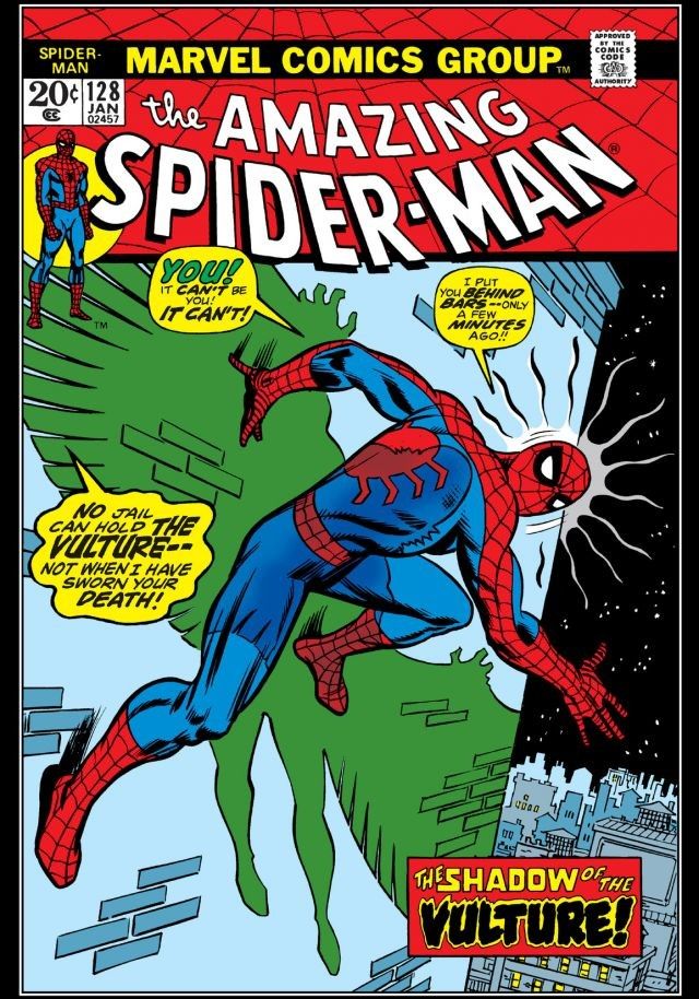 The Amazing Spider-Man #128 cover