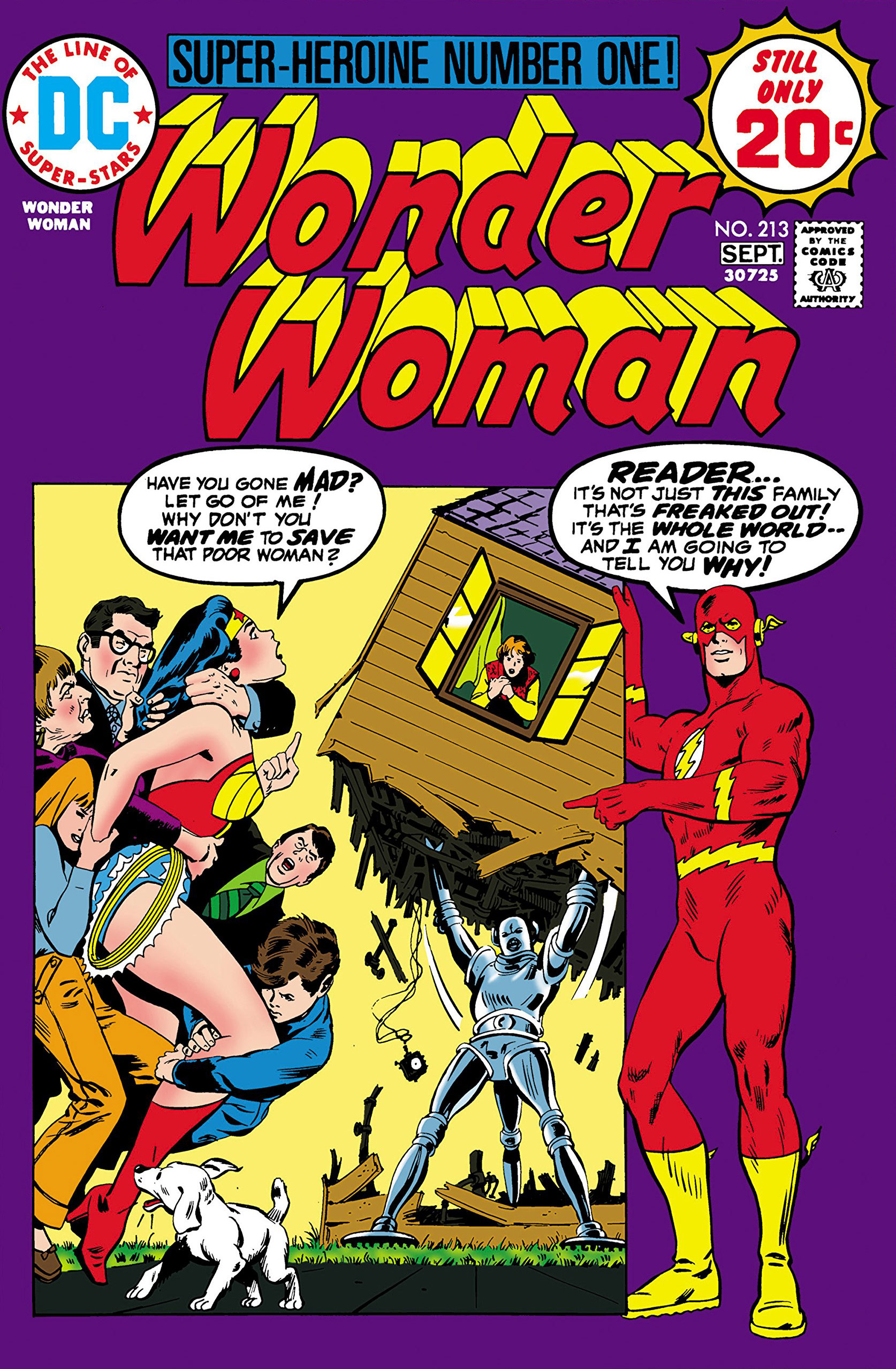 Wonder Woman #213 cover
