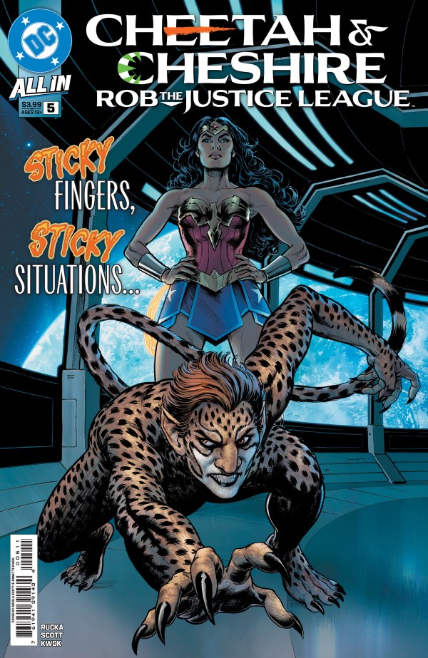 Cheetah & Cheshire Rob the Justice League #5