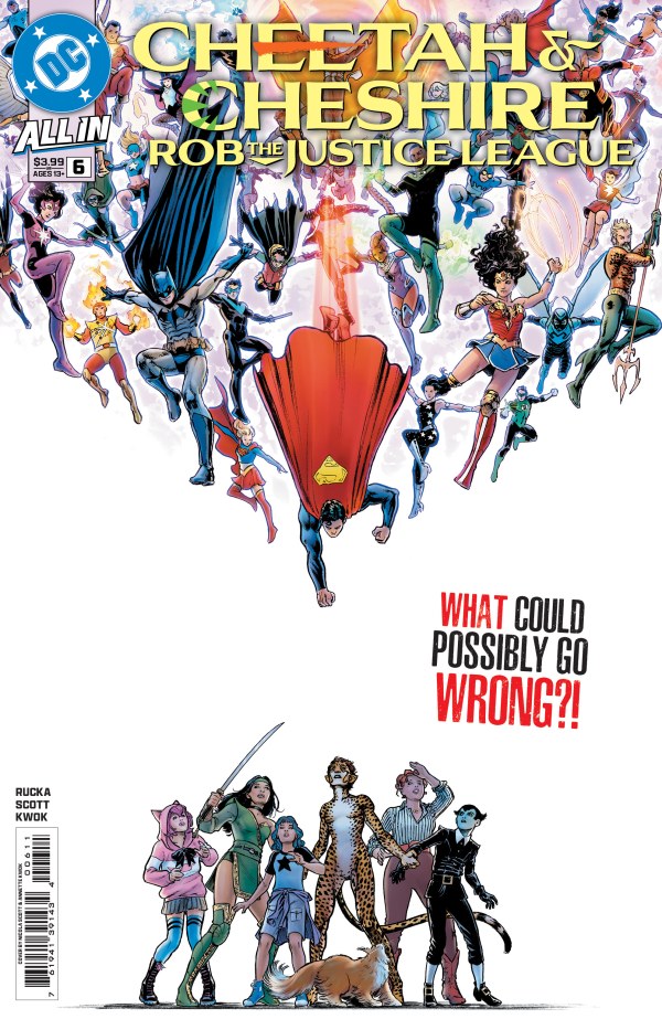 Cheetah & Cheshire Rob the Justice League #6