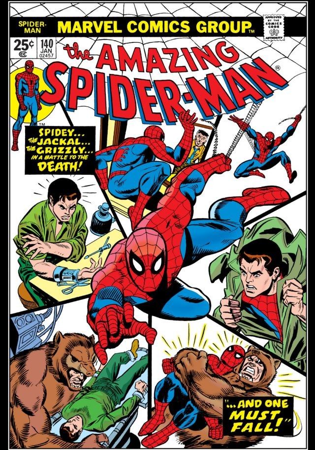 The Amazing Spider-Man #140 cover