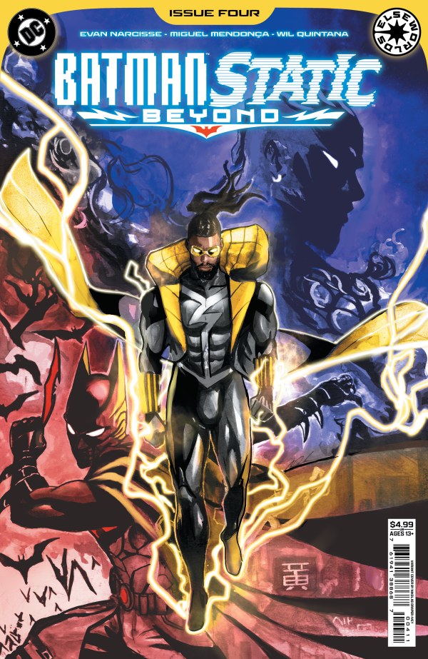 Batman / Static: Beyond #4 cover