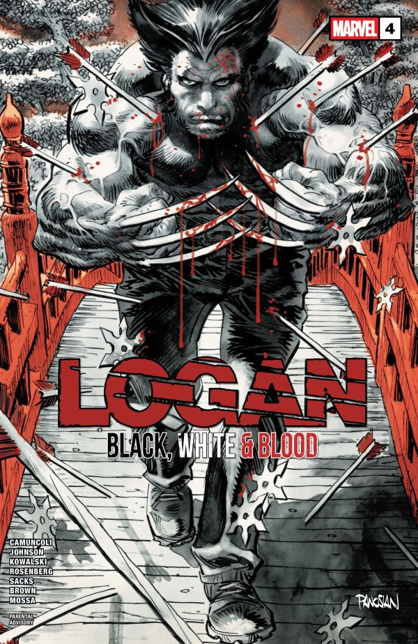 Logan: Black, White & Blood #4 cover