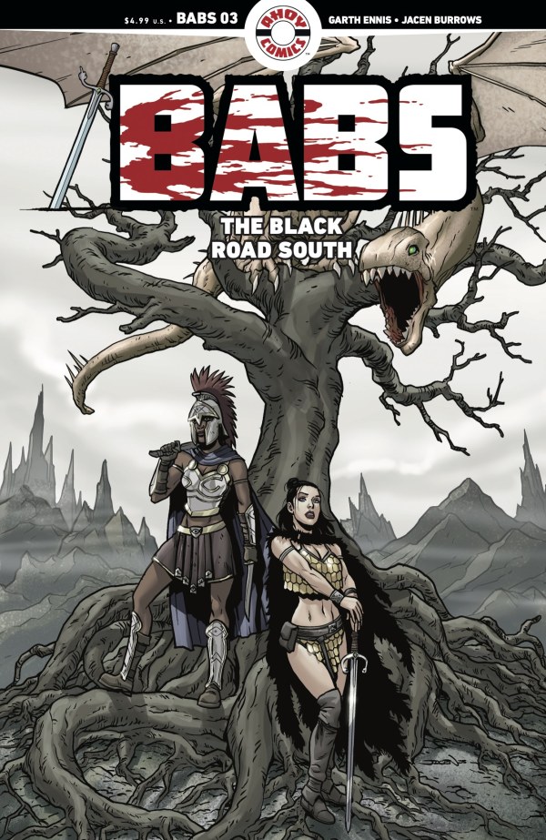 Babs: The Black Road South #3 cover
