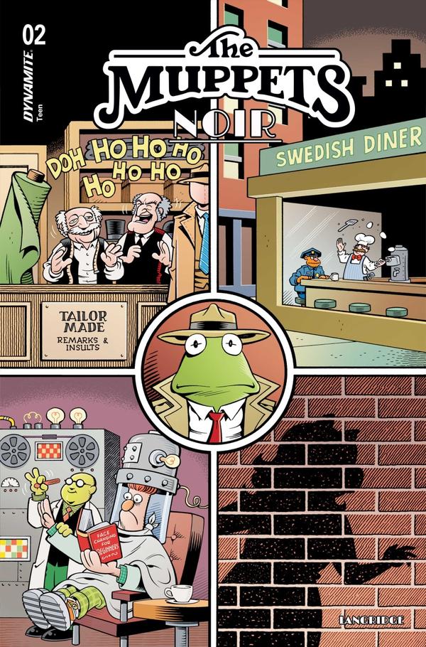 The Muppets Noir #2 cover